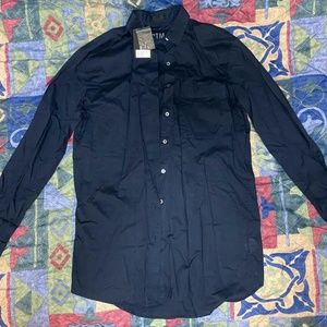 ATM Women's Boyfriend Dress Shirt